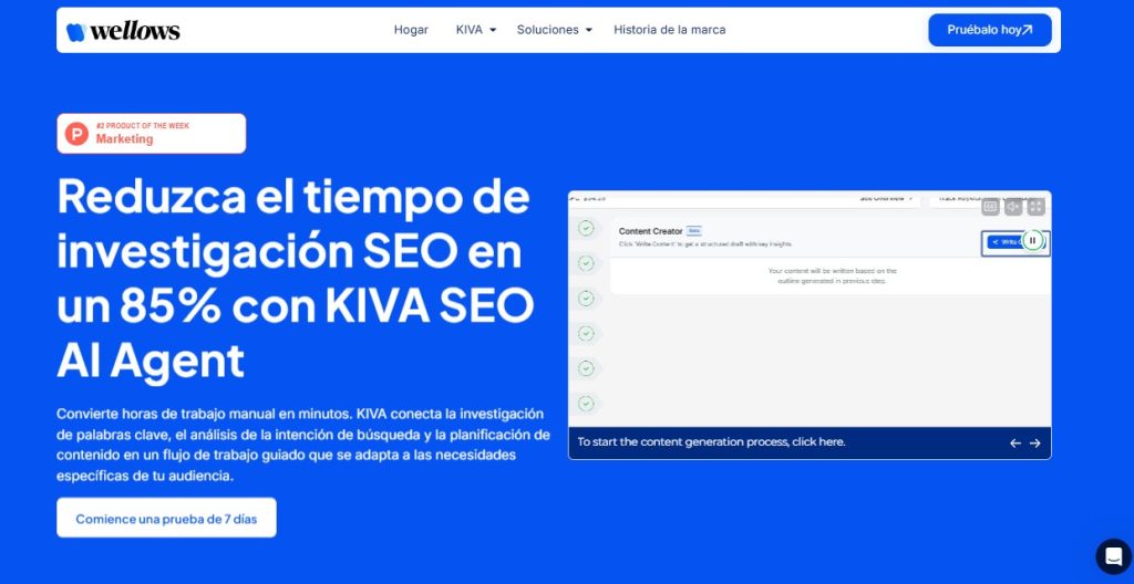 Cómo mejorar la investigación SEO con IA - Kiva de Wellows