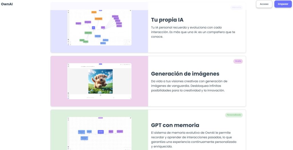 Cómo usar un chatbot de IA personalizado - Cómo usar OwnAI
