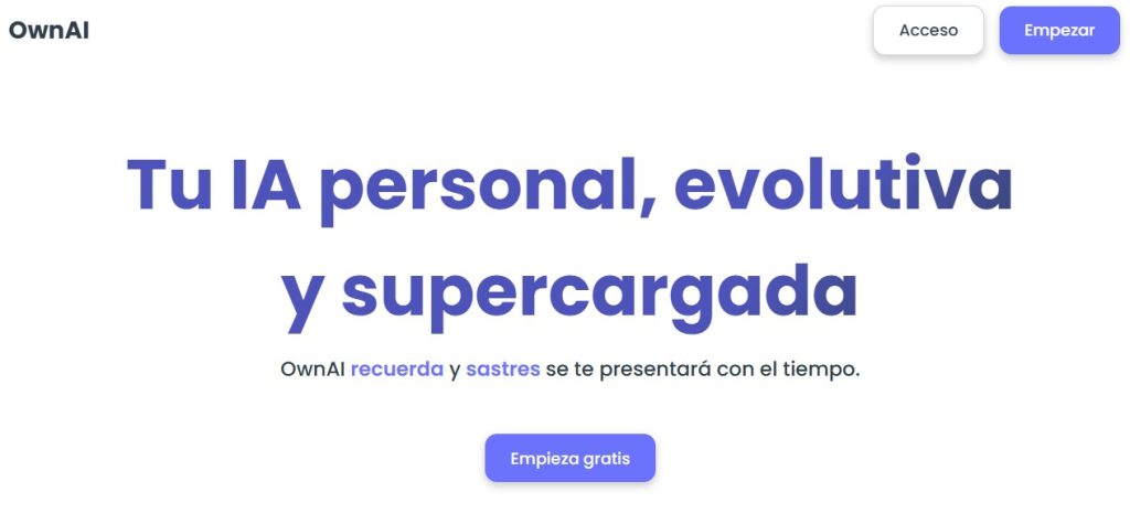 Cómo usar un chatbot de IA personalizado - OwnAI