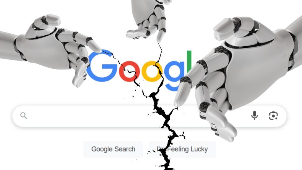 Google enterrando búsqueda web por IA