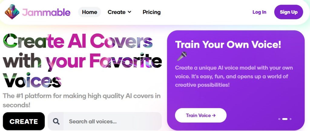 Cómo crear voces de IA - Jammable