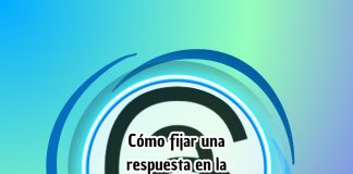 Cómo fijar una respuesta en la parte superior de mi post en Threads