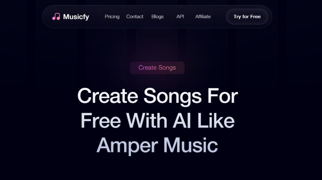 Cómo generar música con IA - Amper Music