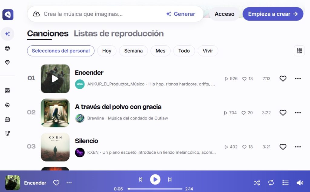 Cómo generar y editar música con IA - Cómo usar Riffusion