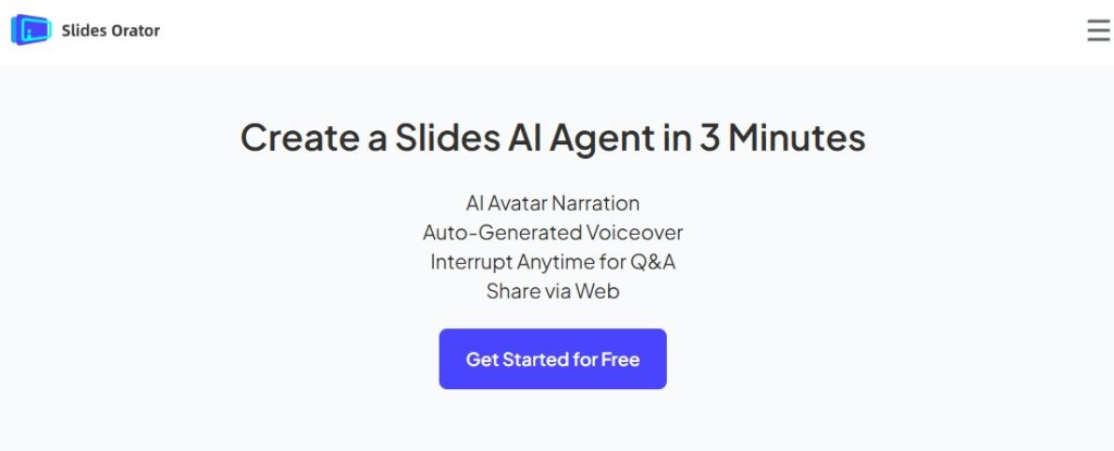 Cómo presentar diapositivas con un avatar de IA - Slides Orator