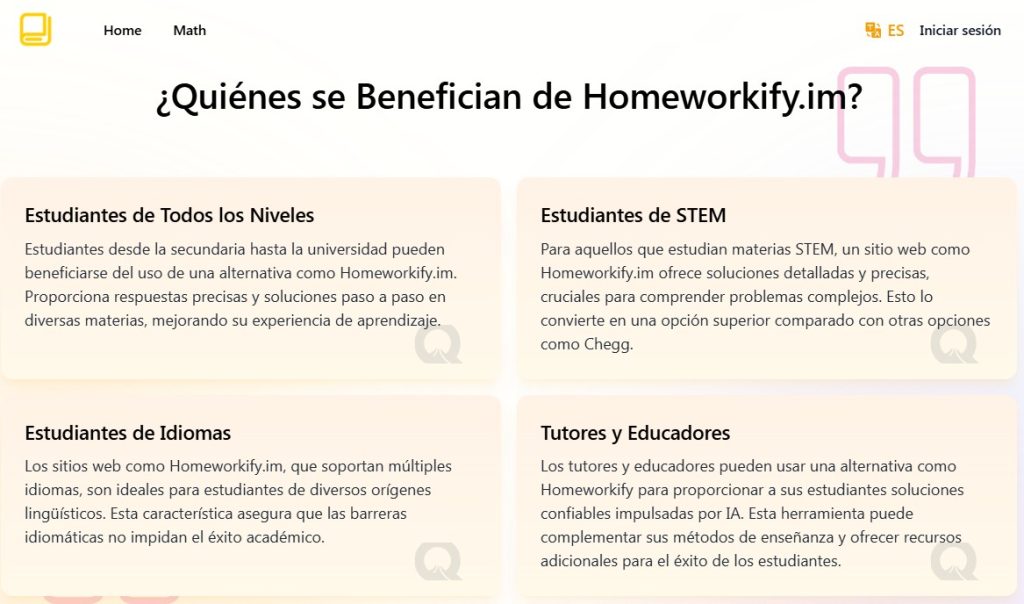 Cómo resolver mis tareas con IA - Usar Homeworkify