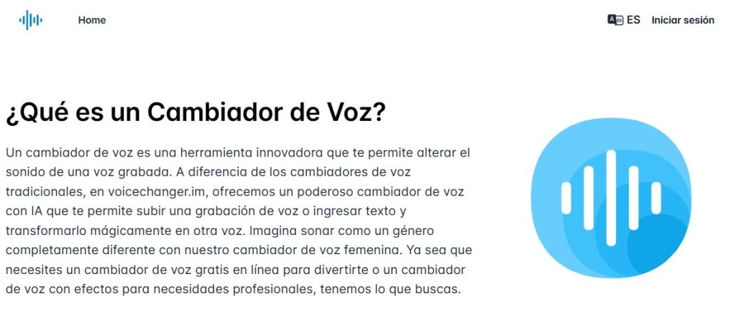 Cómo cambiar mi voz con IA - usar Voice Changer