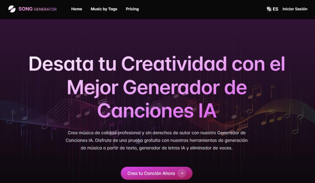 Cómo crear canciones personalizadas con IA - Song Generator