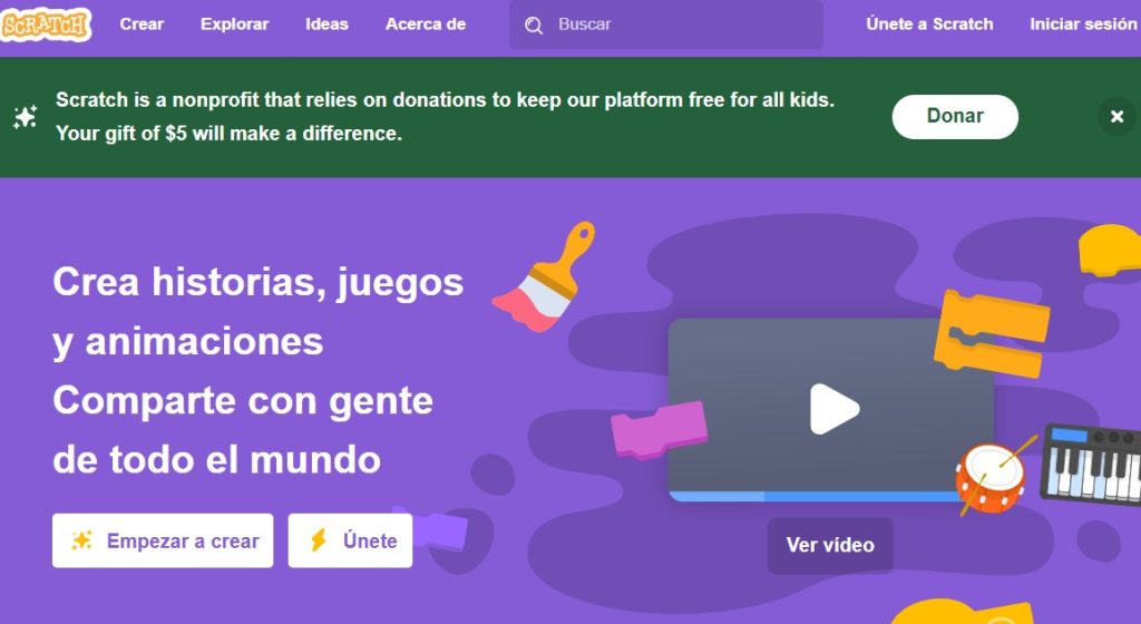 Cómo crear juegos con IA - Scratch