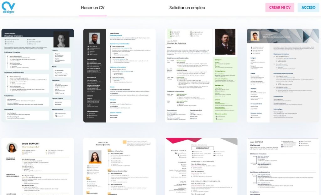 Cómo crear un CV con IA - usar CVDesignR