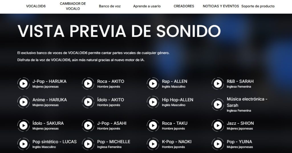 Cómo crear una pista vocal con IA - usar Vocaloid
