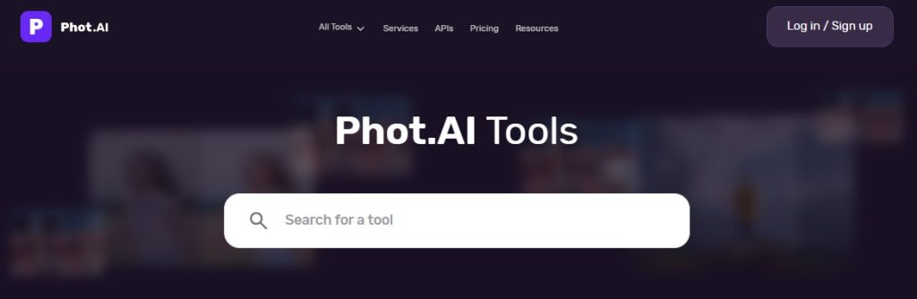 Cómo editar imágenes con IA - Phot.ai Tools