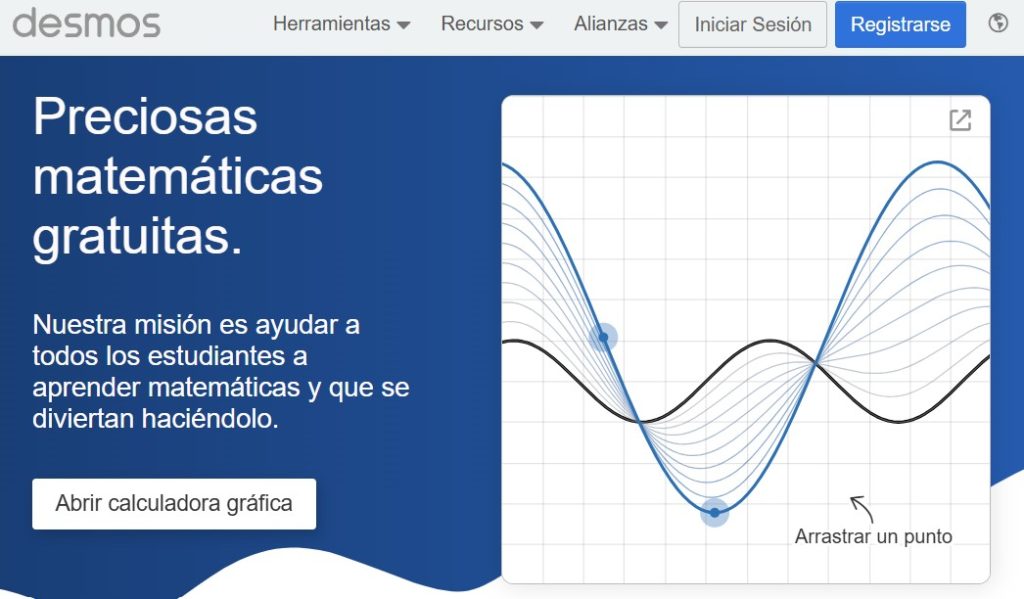 Cómo resolver ecuaciones algebraicas con IA - Desmos