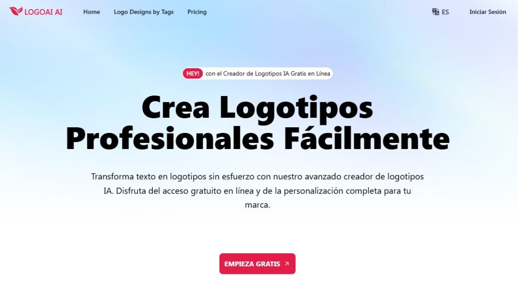 Cómo crear logos profesionales con IA - LogoAI