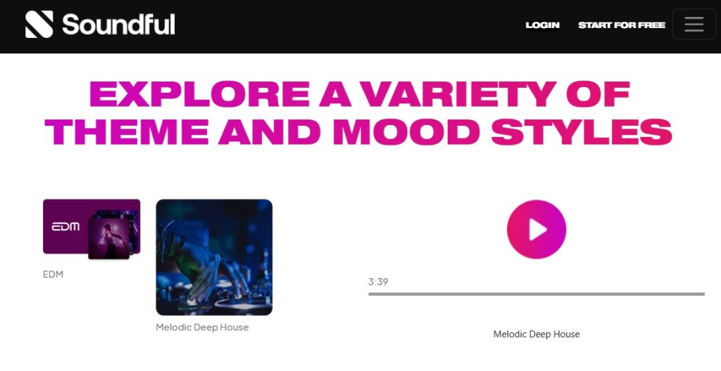 Cómo crear música libre de regalías con IA - usar Soundful