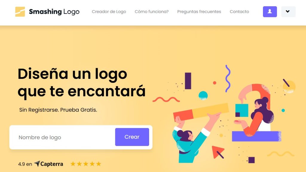 Cómo generar logos personalizados con IA - Smashing Logo