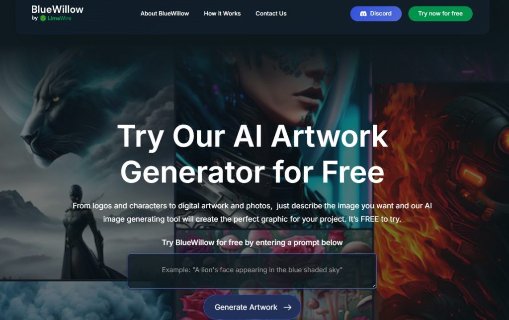 Cómo generar obras de arte gratis con IA - BlueWillow