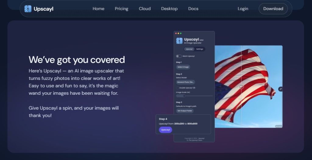 Cómo mejorar la resolución de una imagen con IA - usar Upscayl