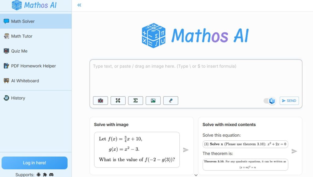 Cómo resolver ecuaciones complejas con IA - Mathos
