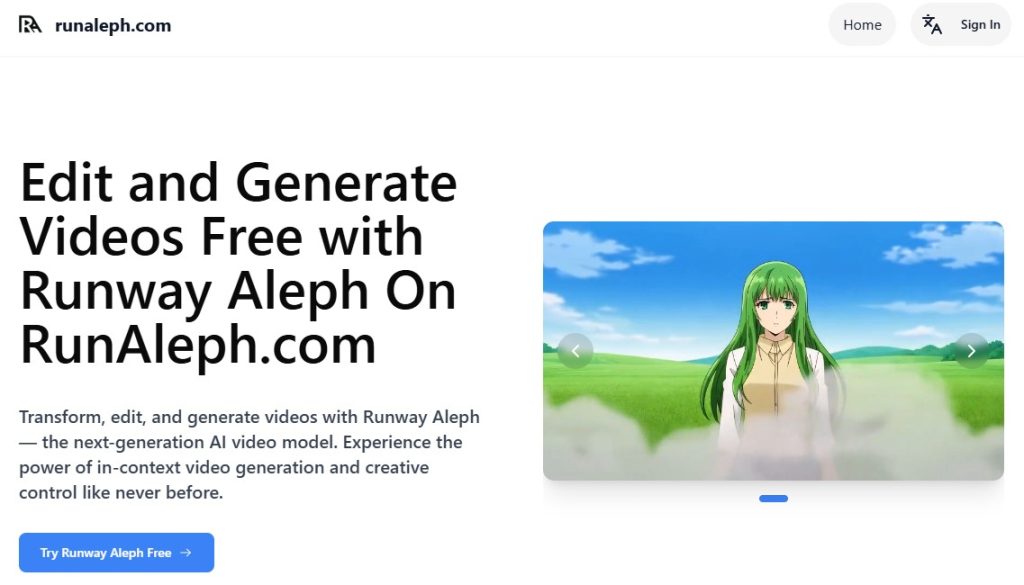 Cómo editar videos gratis con IA - Runway Aleph