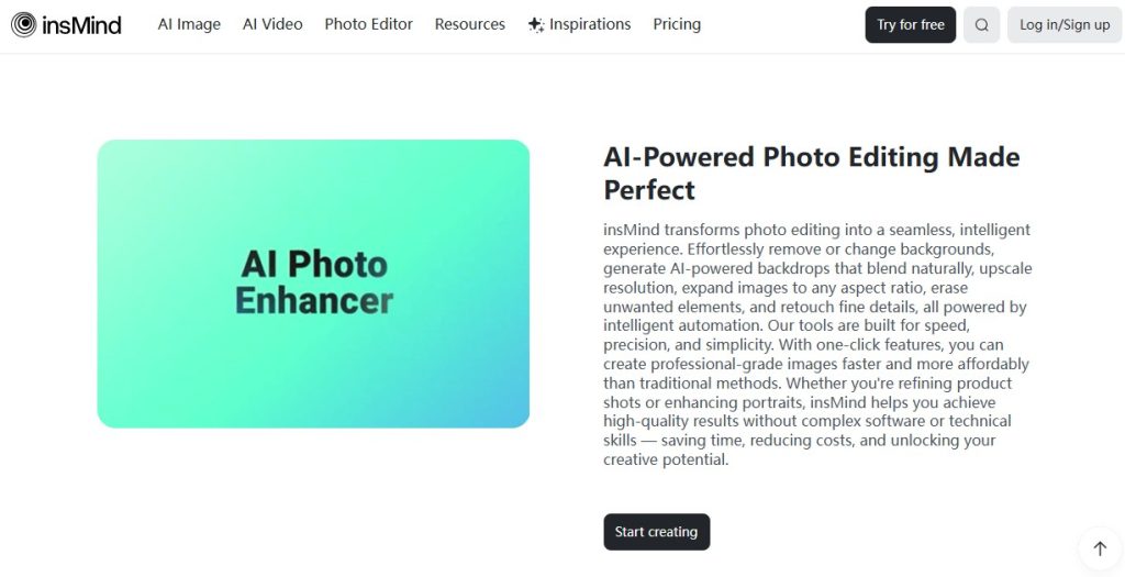 Cómo editar y diseñar imágenes con IA - usar InsMind