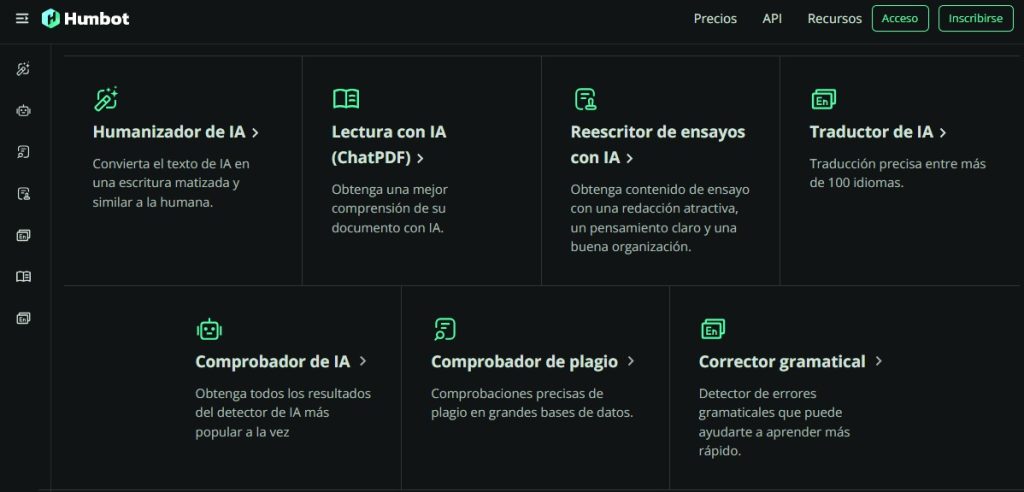 Cómo evitar la detección de IA - usar Humbot