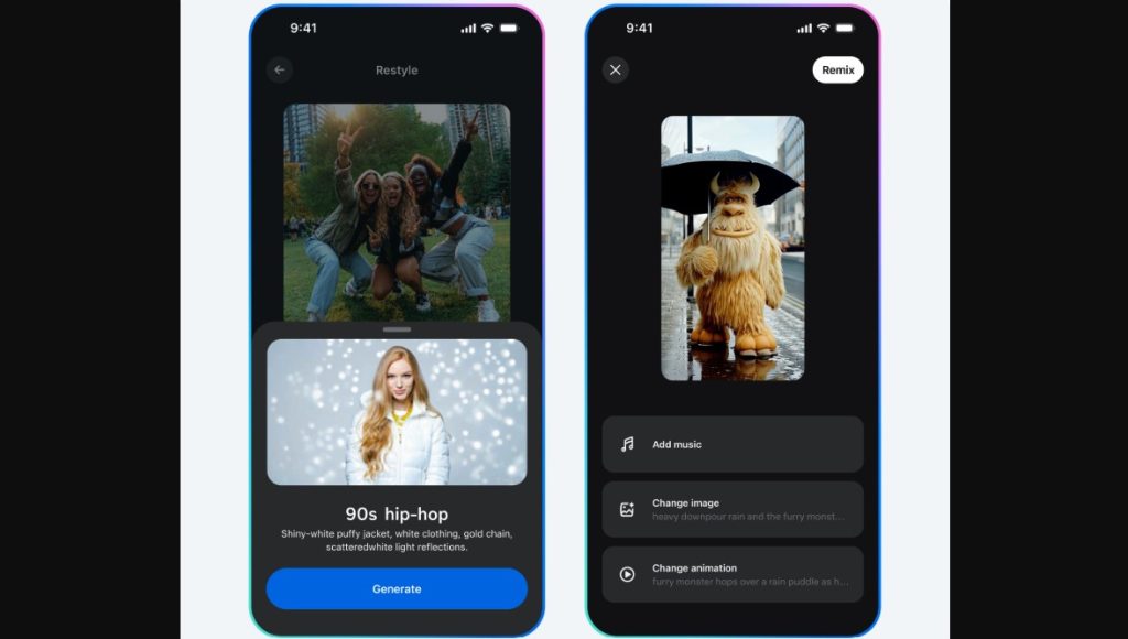Conoce Vibes de Meta AI - videos con IA