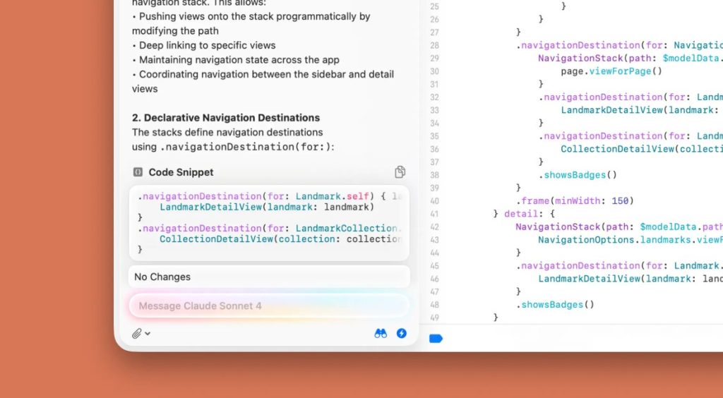 claude-xcode-26-sonnet-ia